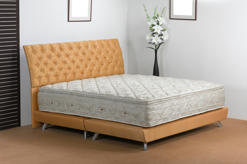 Bedroom atmosphere and mattress spring in studio