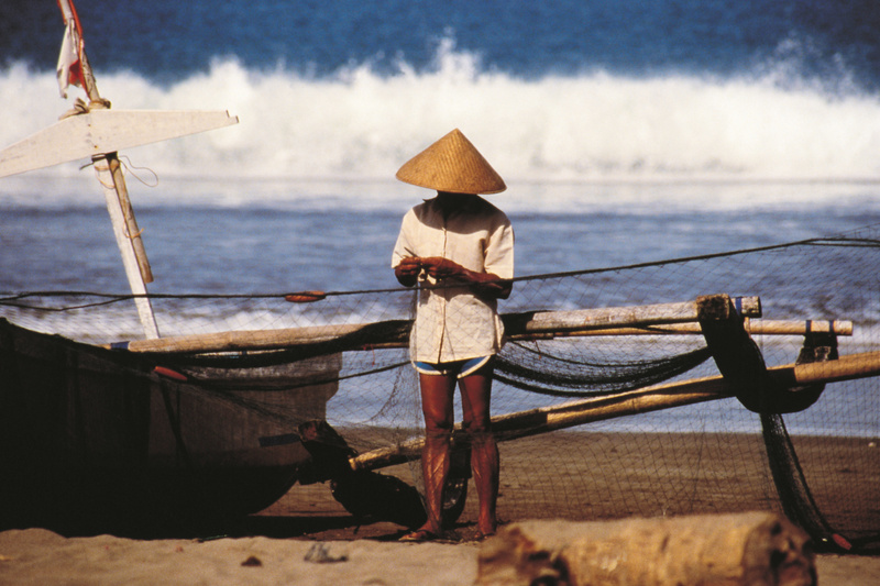 Indonesian fisherman